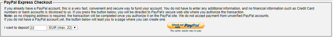 PayPal - Bitcoin