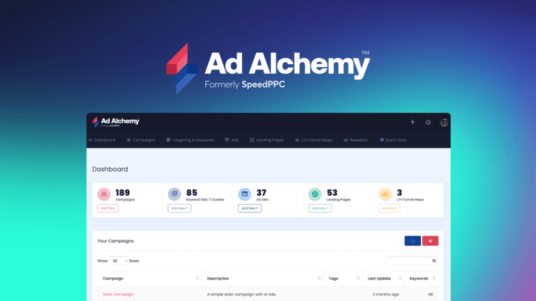 Ad Alchemy Lifetime Discount- AppSumo