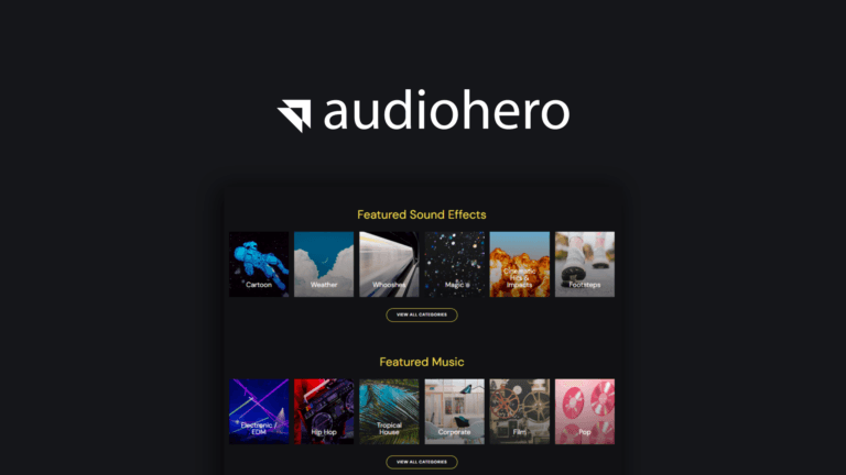 AudioHero Lifetime Discount- AppSumo