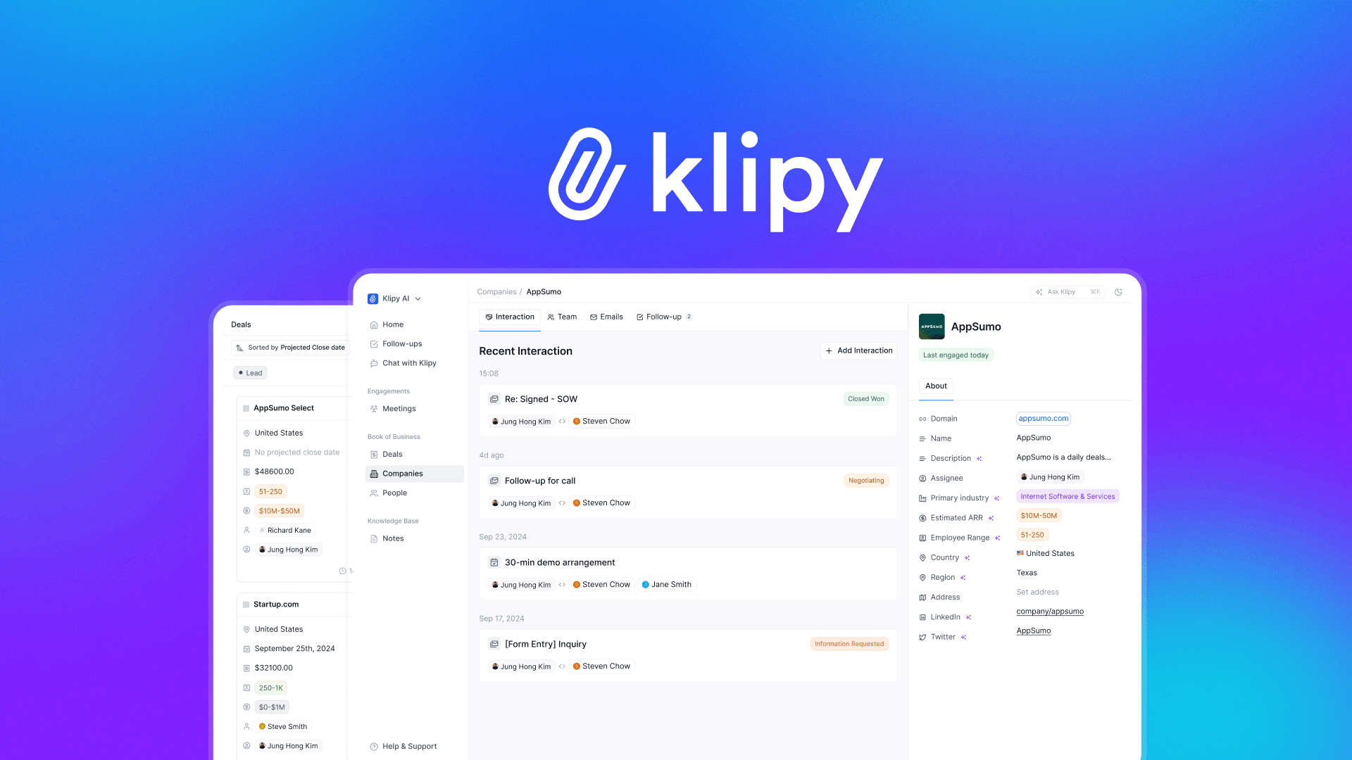 Klipy Lifetime Discount- AppSumo