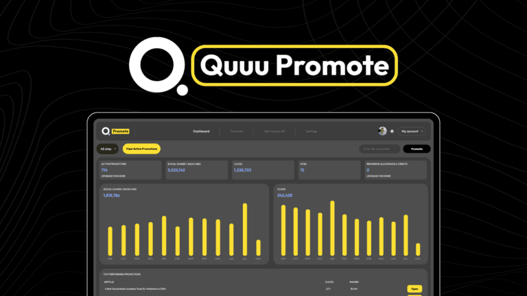 Quuu Promote Lifetime Discount- AppSumo