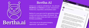 bertha ai lifetime discount coupon promo code