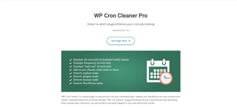 wp cron cleaner lifetime discount coupon promo code