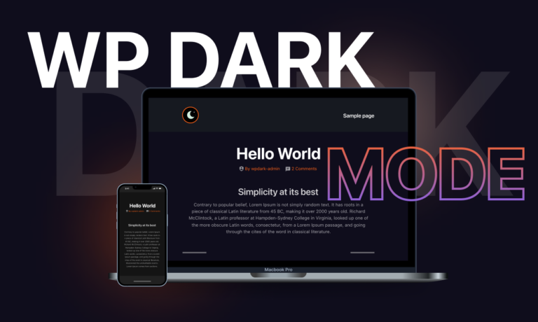 wp dark mode lifetime discount coupon promo code