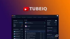 TubeIQ Lifetime Discount- AppSumo