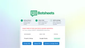 Botsheets Lifetime Discount - AppSumo