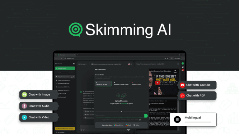 Skimming AI Lifetime Discount - AppSumo