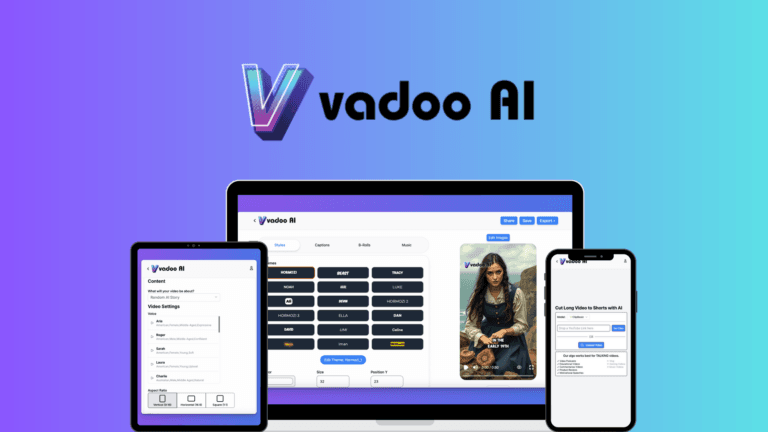 Vadoo AI - Plus Exclusive Lifetime Discount- AppSumo