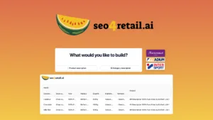 seo4retail Lifetime Discount- AppSumo