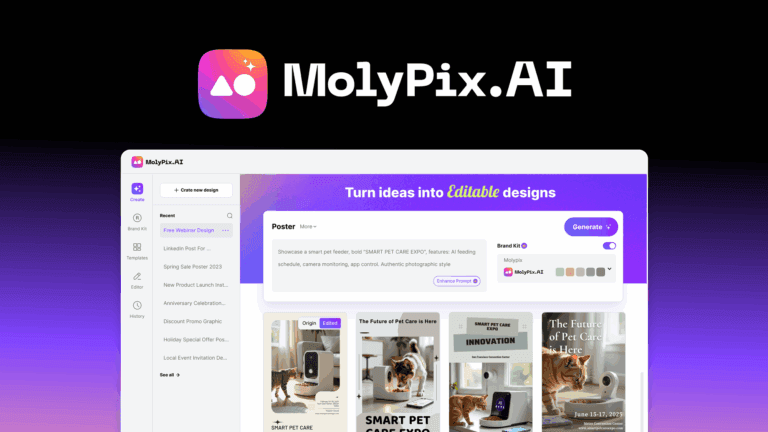 MolyPix.AI - Plus Exclusive Lifetime Discount - AppSumo